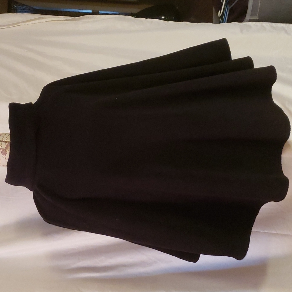 Worthington, Black Ponco, one size fits all